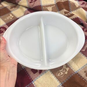 Glasbake Vintage Serving Dish